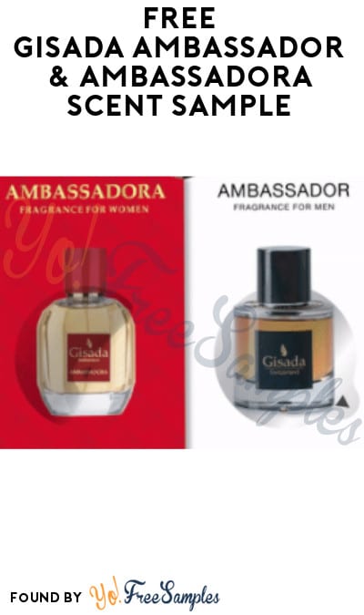 FREE Gisada Ambassador & Ambassadora Scent Sample