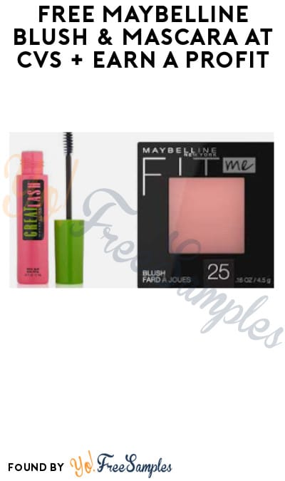FREE Maybelline Blush & Mascara at CVS + Earn A Profit (App + Coupon Required)