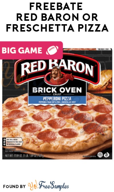 FREEBATE Red Baron or Freschetta Pizza at Walmart, Target & More (Ibotta Required)