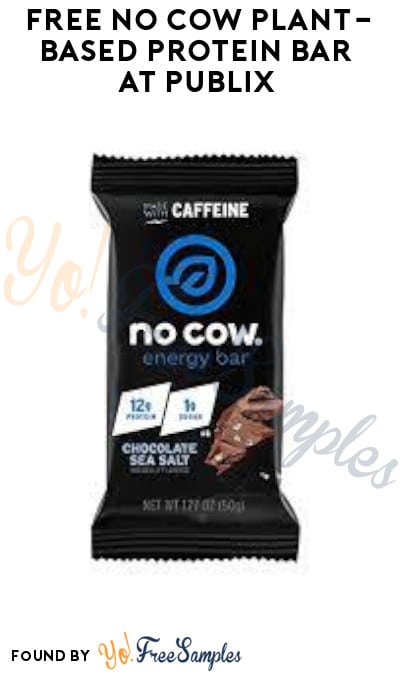FREE No Cow Plant-Based Protein Bar at Publix (Account/ Coupon Required)