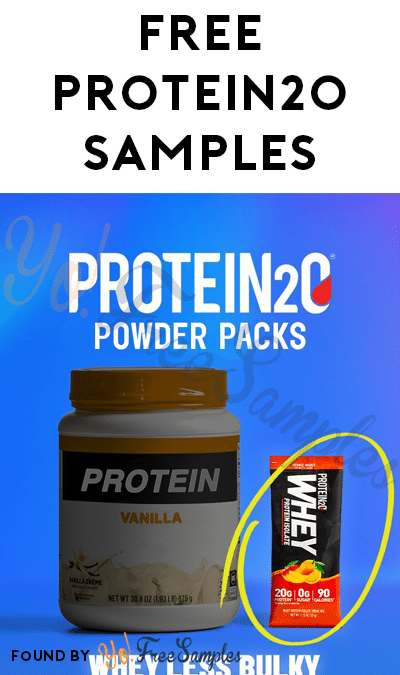 FREE Protein2O Powder Samples from Send Me A Sample (Google Assistant or Alexa Required)