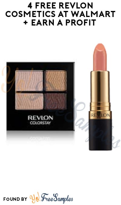 4 FREE Revlon Cosmetics at Walmart + Earn A Profit (Ibotta Required)