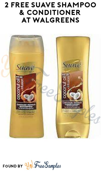2 FREE Suave Shampoo & Conditioner at Walgreens (Rewards/ Coupons Required)