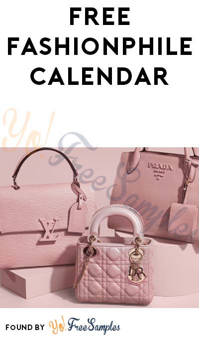 FREE Fashionphile 2022 Calendar