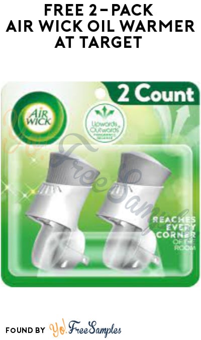 FREE 2-Pack Air Wick Oil Warmer at Target (Coupon Required)