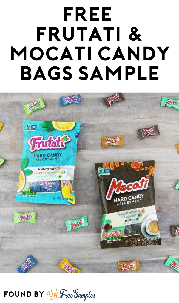 FREE Frutati & Mocati Candy Bags Sample