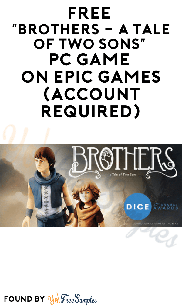 FREE “Brothers – A Tale of Two Sons” PC Game on Epic Games (Account Required)