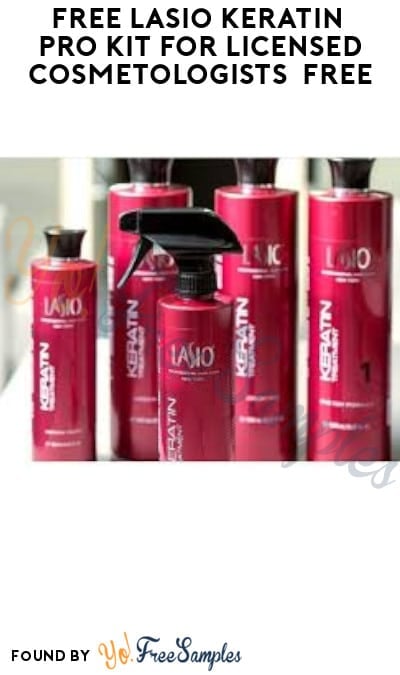 FREE Lasio Keratin Pro Kit for Licensed Cosmetologists  