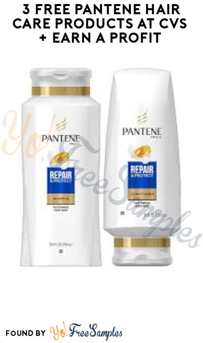3 FREE Pantene Hair Care Products at CVS + Earn A Profit (App/Coupons Required)