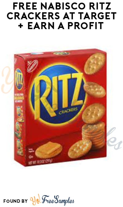 FREE Nabisco Ritz Crackers at Target + Earn A Profit (Ibotta Required)