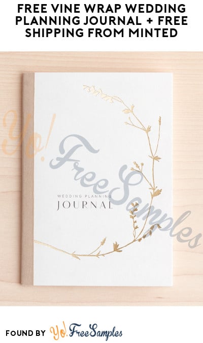 FREE Vine Wrap Wedding Planning Journal + FREE Shipping from Minted (Code Required)