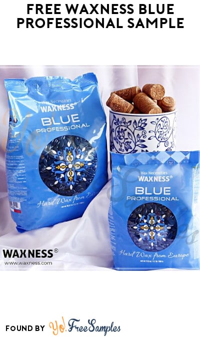 FREE Waxness Blue Professional Sample (Beauty Professionals Only + Facebook Required)
