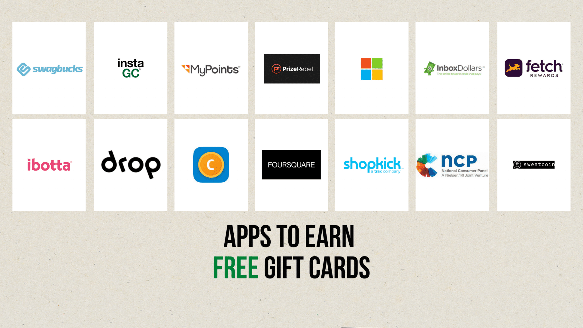 Apps To Earn Free Gift Cards