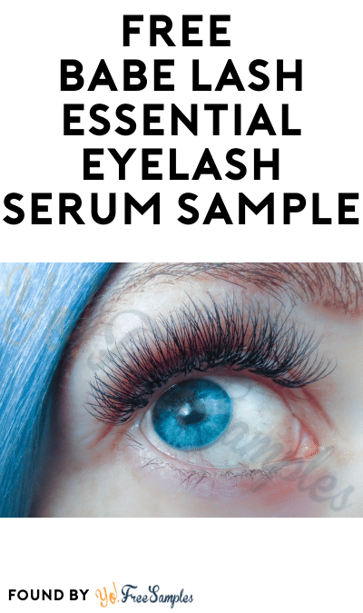FREE Babe Lash Essential Eyelash Serum Sample