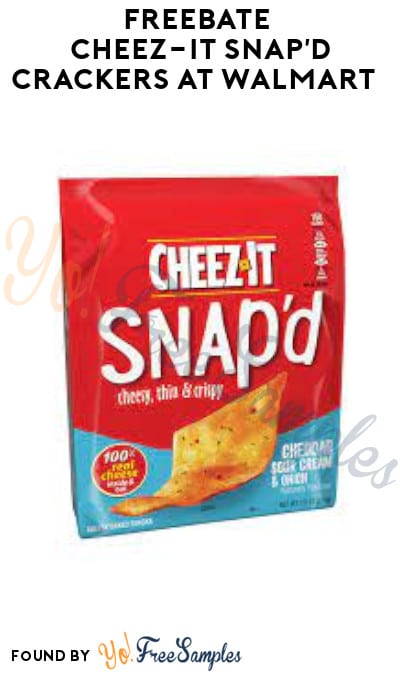 FREEBATE Cheez-It Snap’d Crackers at Walmart (In-Store Only & Ibotta Required)