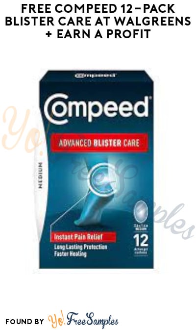 FREE Compeed 12-Pack Blister Care at Walgreens + Earn A Profit (Coupons & Ibotta Required)