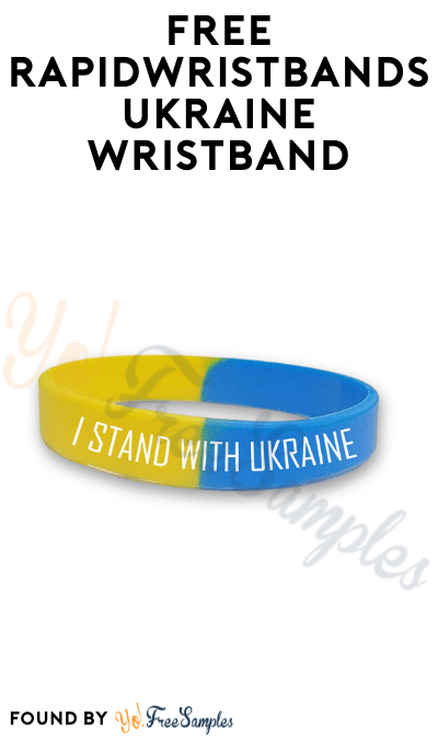 FREE RapidWristbands Ukraine Wristband