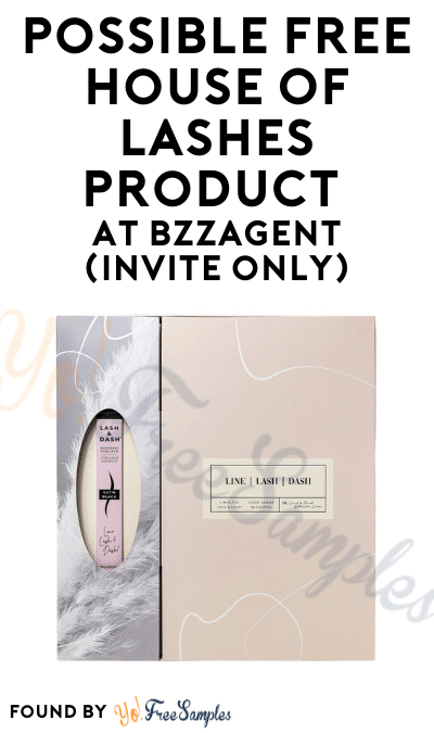 Possible FREE House Of Lashes Product At BzzAgent (Invite Only)