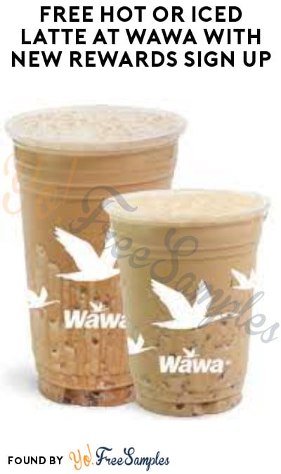 FREE Hot or Iced Latte at Wawa with New Rewards Sign Up (App Required)