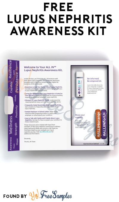 FREE Lupus Nephritis Awareness Kit
