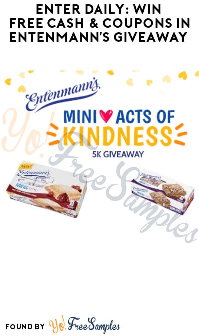 Enter Daily: Win FREE Cash & Coupons in Entenmann’s Giveaway