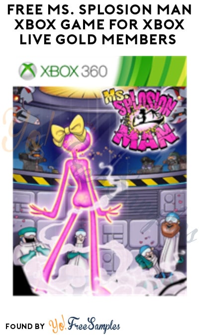 FREE Ms. Splosion Man Xbox Game for Xbox Live Gold Members (Via Microsoft Korea)