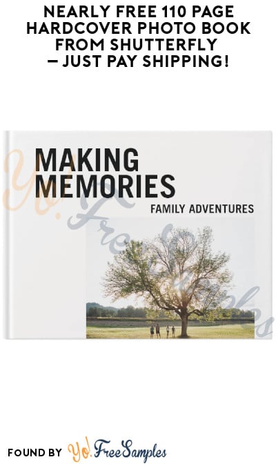 Ends Today: Nearly FREE 110-Page Hardcover Photo Book from Shutterfly – Just Pay Shipping! (New Customers Only + Codes Required)