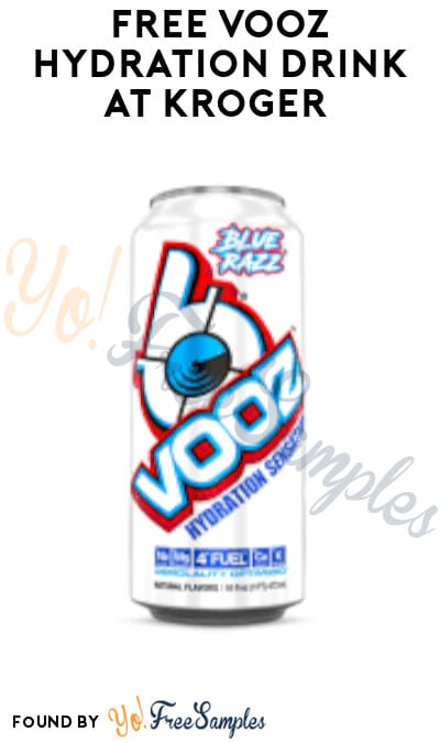 FREE VOOZ Hydration Drink at Kroger (Account/Coupon Required)