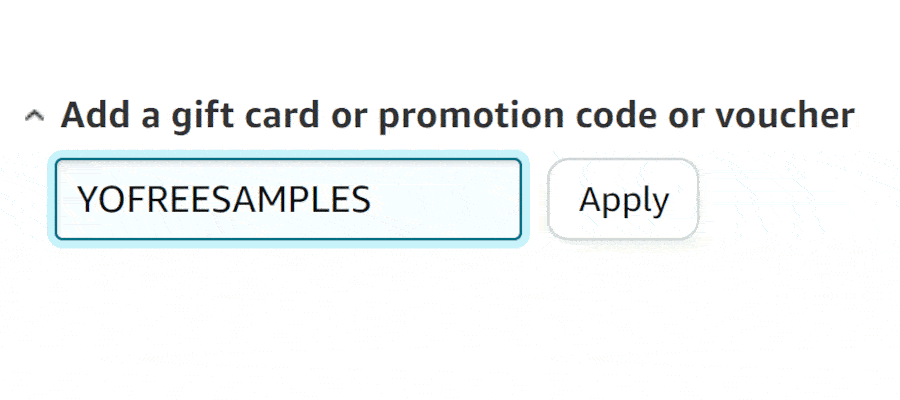 How to apply a promotional code on Amazon.com