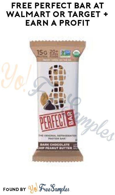 FREE Perfect Bar at Walmart or Target + Earn A Profit (Ibotta Required)