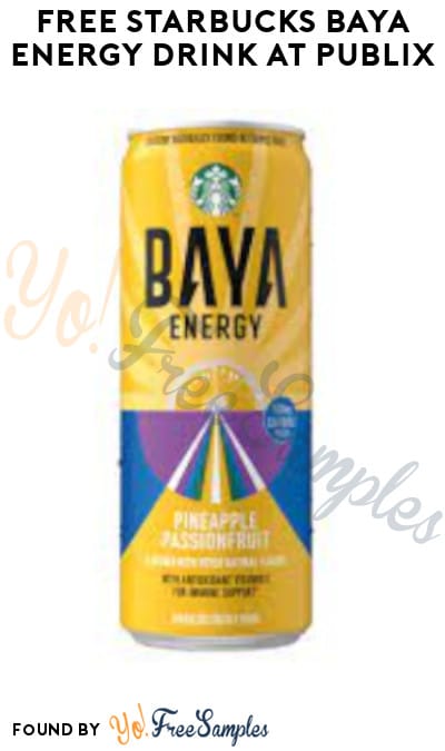 FREE Starbucks BAYA Energy Drink at Publix (Account/Coupon Required)