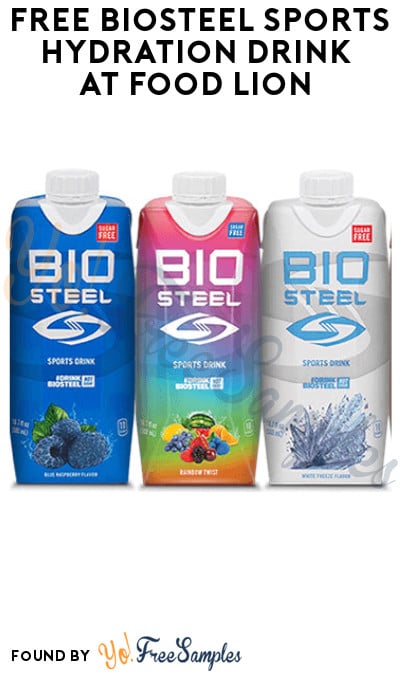 FREE BioSteel Sports Hydration Drink at Food Lion (Food Lion MVP Members/Coupon Required)