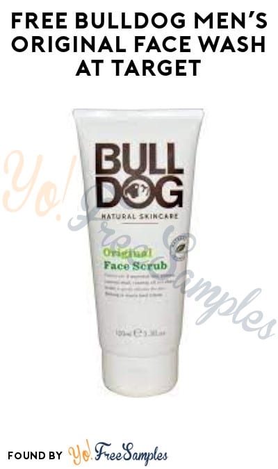 FREE Bulldog Men’s Original Face Wash at Target (Target Circle & Ibotta Required)