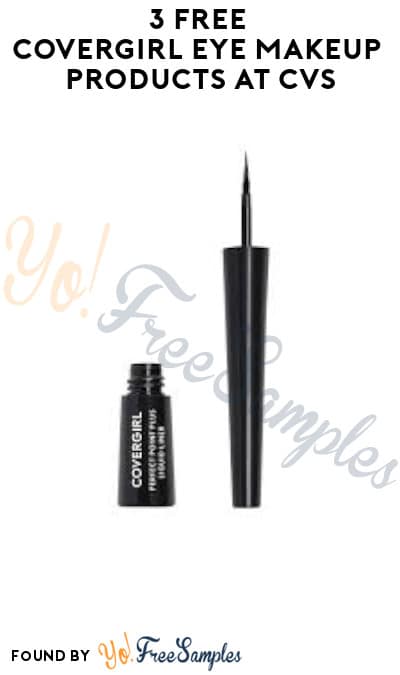 3 FREE CoverGirl Eye Makeup Products at CVS (App/Coupon Required)