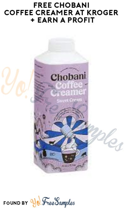 FREE Chobani Coffee Creamer at Kroger + Earn A Profit (Text Ibotta Required)