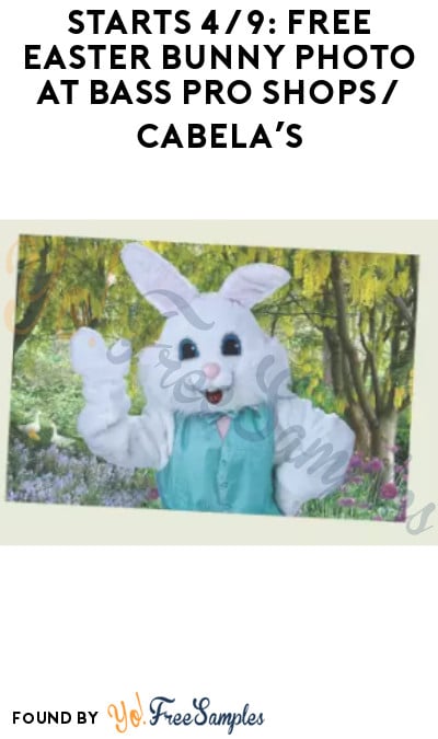 Starts 4/9: FREE Easter Bunny Photo at Bass Pro Shops/Cabela’s (Reservation Required)