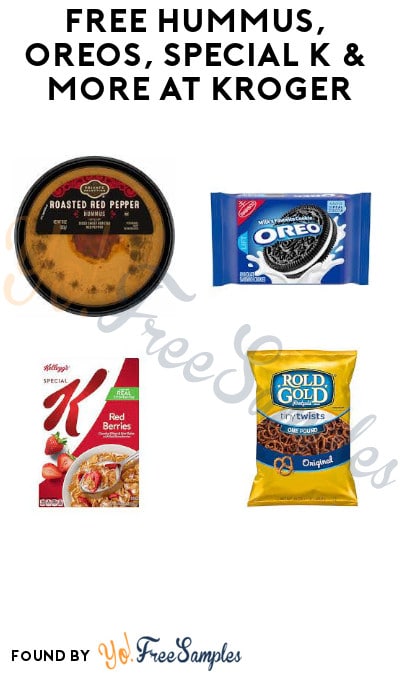 FREE Hummus, Oreos, Special K & More at Kroger (Account/Coupon Required)