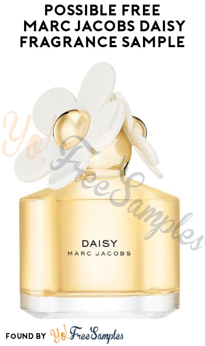 Possible FREE Marc Jacobs Daisy Fragrance Sample (Facebook/Instagram Required)
