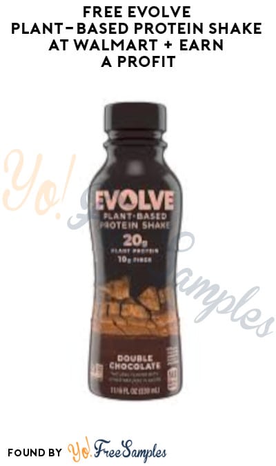 FREE Evolve Plant-Based Protein Shake at Walmart + Earn A Profit (Ibotta & Fetch Rewards Required)