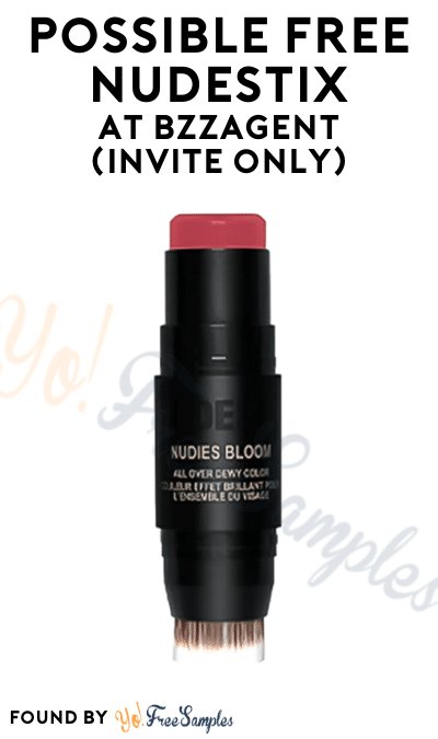 Possible FREE Nudestix Product At BzzAgent (Invite Only)
