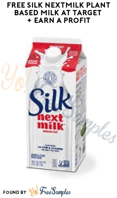 FREE Silk Nextmilk Plant Based Milk at Target + Earn A Profit (Target Circle & Ibotta Required)