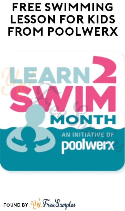 FREE Swimming Lesson for Kids from Poolwerx (Must Book)