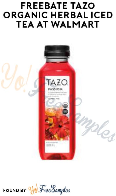FREEBATE Tazo Organic Herbal Iced Tea at Walmart (Ibotta Required)