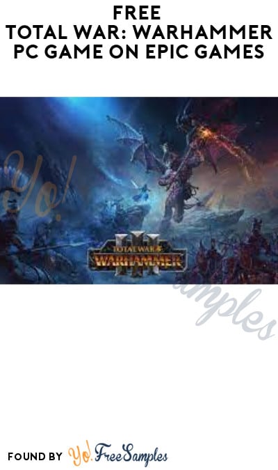 FREE Total War: Warhammer PC Game on Epic Games (Account Required)