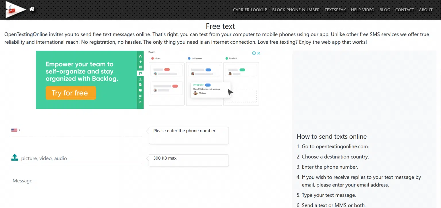 Best Free Texting Online sites