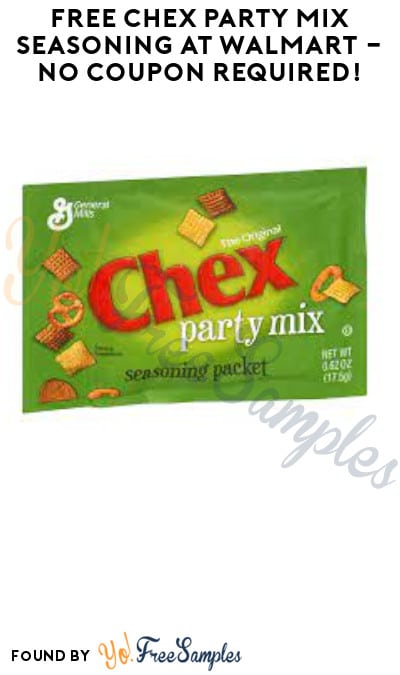 FREE Chex Party Mix Seasoning at Walmart – No Coupon Required!