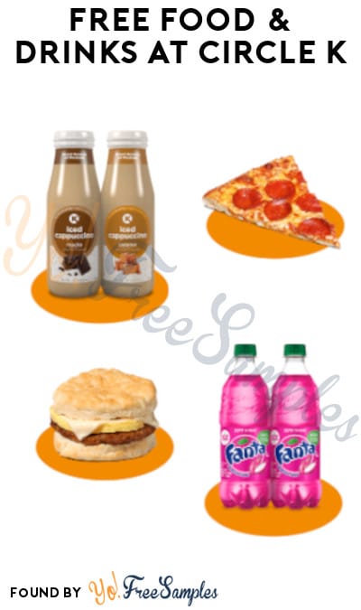 FREE Food & Drinks at Circle K (Coupon/Account Required)