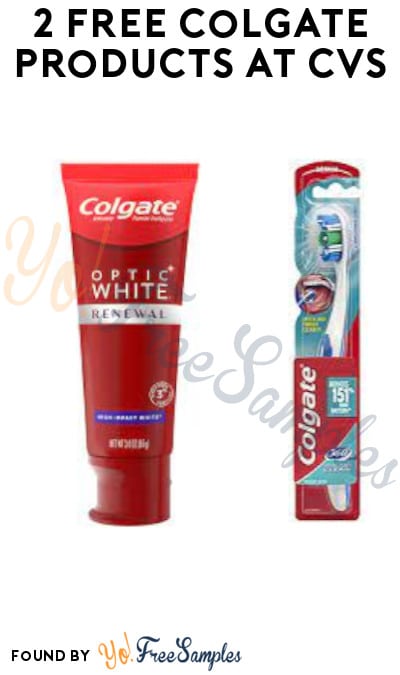 2 FREE Colgate Products at CVS (Account, Coupon & Fetch Rewards Required)