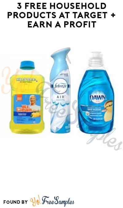 3 FREE Household Products at Target + Earn A Profit (Shopkick Required)
