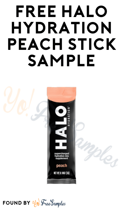 FREE Halo Hydration Peach Stick Sample